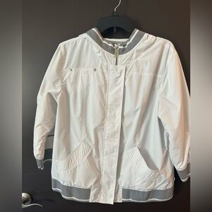 Chico’s Hooded Rain Jacket